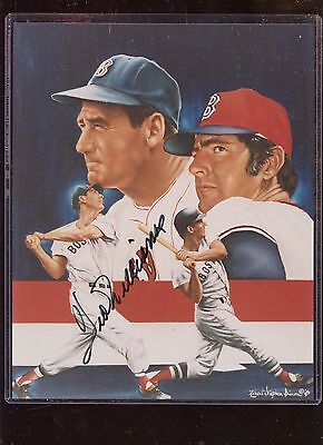 Ted Williams Robert Simon Print Autographed  Hologram