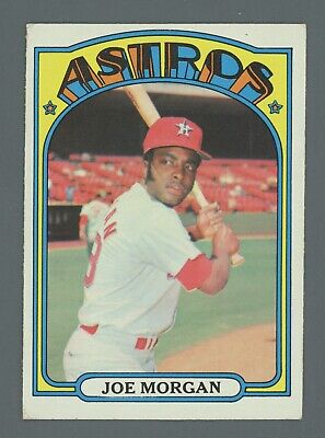 1972 Topps #132 Joe Morgan Houston Astros Baseball Card EX   