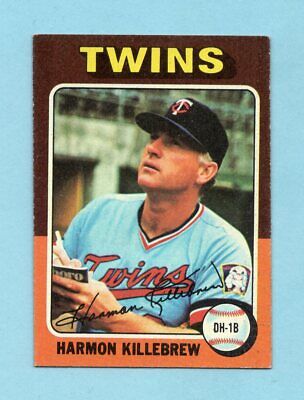 1975 Topps #640 Harmon Killebrew Minnesota Twins Baseball Card EX+ - Ex/Mt ds  