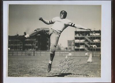 Vintage Jay Berwanger Autographed 8 X 10 Photo PSA LOA