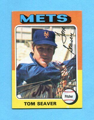 1975 Topps #370 Tom Seaver New York Mets Baseball Card Ex/Mt