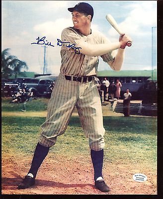 Bill Dickey New York Yankees Autographed Photo Hologram