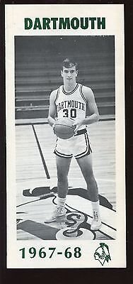 1967/1968 NCAA Basketball Dartmouth Media Guide EXMT