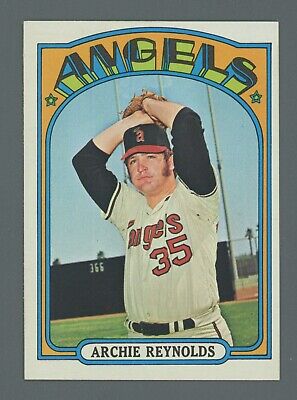 1972 Topps #672 Archie Reynolds California Angels High Number Baseball Card NM 