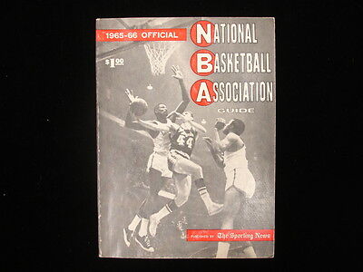 1965-66 Official NBA Media Guide