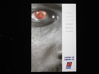 1995-1996 Phoenix Suns NBA Basketball Media Guide