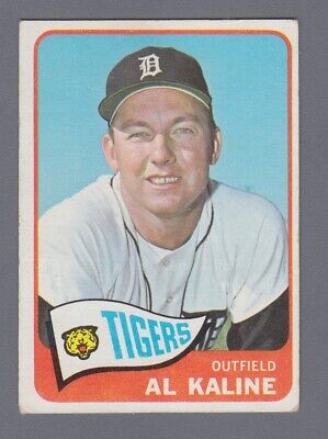 1965 Topps #130 Al Kaline Detroit Tigers Baseball Card Vg/Ex