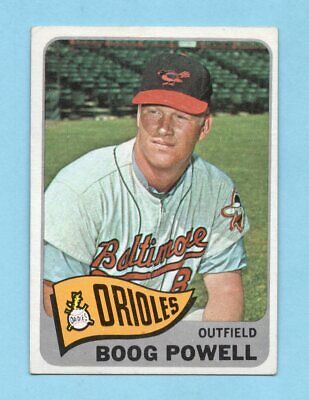 1965 Topps #560 Boog Powell Baltimore Orioles Baseball Card EX - EX+      