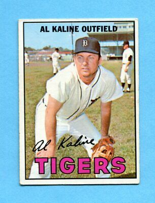 1967 Topps #30 Al Kaline Detroit Tigers Baseball Card EX