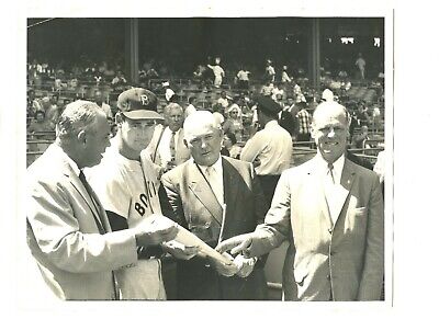 Original Vintage Ted Williams George Sisler Bill Terry Rogers Hornsby 8x10 Photo