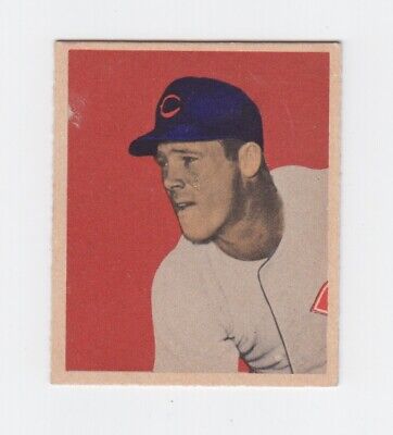 1949 Bowman #51 Herman Wehmeier Cincinnati Reds Baseball Card Ex/Mt   