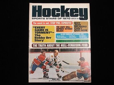 Winter 1970 Hockey Sports Stars of 1970 Magazine - Bobby Hull Blackhawks Cover