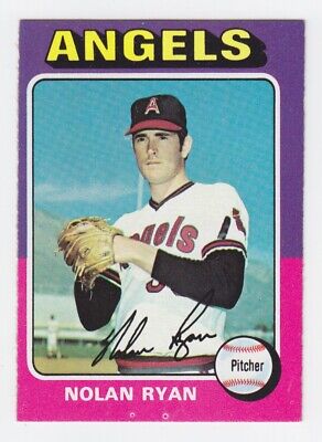 1975 Topps #500 Nolan Ryan California Angels Baseball Card NM o/c