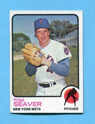 1973 Topps #350 Tom Seaver New York Mets Baseball Card EX+