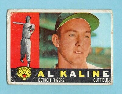 1960 Topps #50 Al Kaline Detroit Tigers Baseball Card Low Grade     