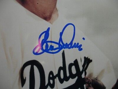 Clem Labine Brooklyn Dodgers Autographed 8" x 10" Photograph 