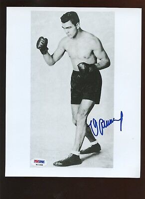 Max Schmeling Boxer Autographed 8 X 10 Photo PSA Sticker Only