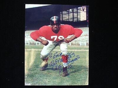 Rosey Brown #79 New York Giants Autographed 8" x 10" Photograph