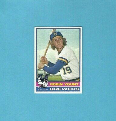 1976 Topps #316 Robin Yount Milwaukee Brewers 2nd Baseball Card EX+ 