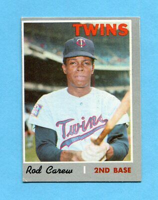 1970 Topps #290 Rod Carew Minnesota Twins Baseball Card EX+ o/c    