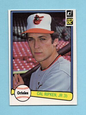 1982 Donruss #405 Cal Ripken Jr Baltimore Orioles Rookie Baseball Card NM   