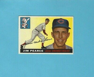 1955 Topps #170 Jim Pearce Cincinnati Redlegs Baseball Card