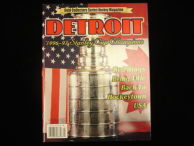 1997 Gold Collectors Series Hockey Magazine – Detroit Red Wings Edition