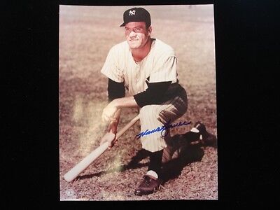 Hank Bauer New York Yankees Autographed 8" x 10" Photograph - PSA/DNA