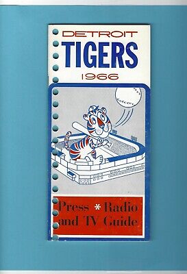 1966 Detroit Tigers Media Guide