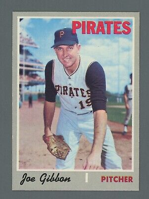 1970 Topps #517 Joe Gibbon Pittsburgh Pirates Baseball Card Ex/Mt 