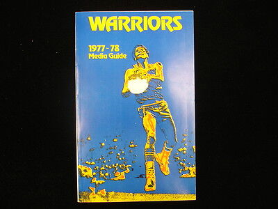 1977-78 Golden State Warriors Media Guide