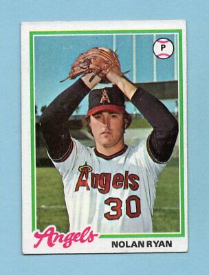 1978 Topps #400 Nolan Ryan California Angels Baseball Card EX 