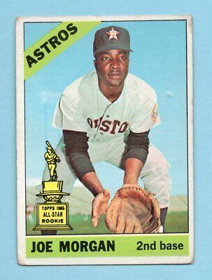 1966 Topps #195 Joe Morgan Houston Astros Baseball Card VG