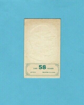 1965 Topps Embossed #58 Ernie Banks Chicago Cubs Baseball Card EX