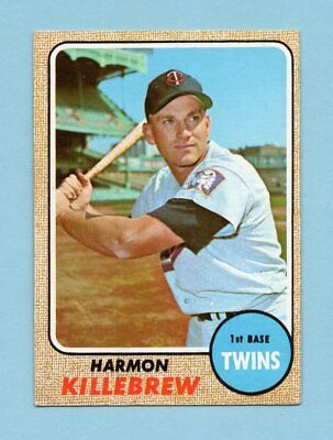 1968 Topps #220 Harmon Killebrew Minnesota Twins Baseball Card EX