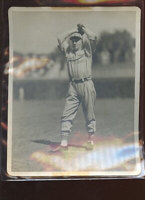 Original 1937 George Burke 8x10 Vintage Photo Nate Andrews St Louis Cardinals