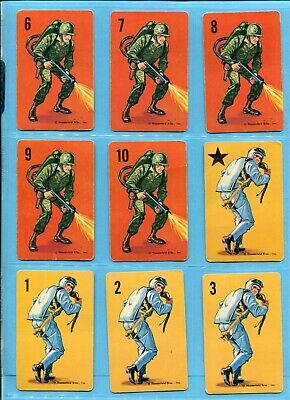 1965 G.I. Joe  Card Game 44 of 45 (missing 1) Whitman Publishing