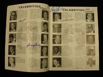 Ted Williams Museum 5th Anniversary Yearbook - 32 Autographs! - B&E LOA