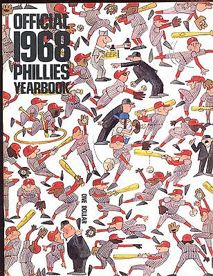 1968 Philadelphia Phillies Baseball Yearbook EX