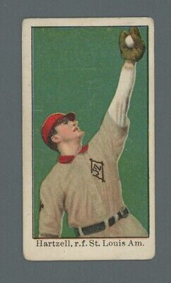 1909-11 American Caramel Roy Hartzell St. Louis Browns Baseball Card 