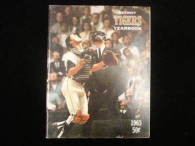 1965 Detroit Tigers Baseball Yearbook