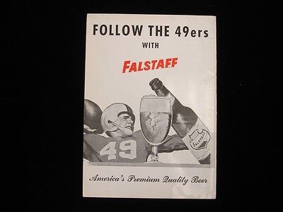 1959 San Francisco 49ers Football Media Guide