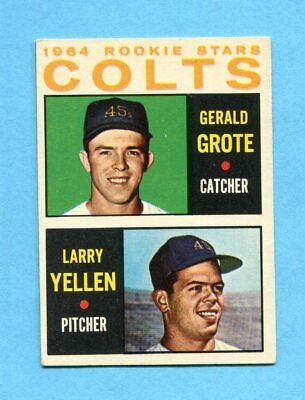 1964 Topps #226 Jerry Grote Houston Colts Rookie Baseball Card EX   