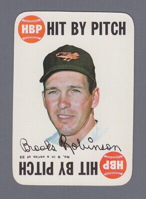 1968 Topps Game Insert #9 Brooks Robinson Baltimore Orioles Baseball Card NM 