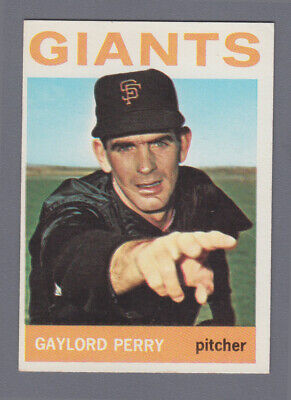 1964 Topps #468 Gaylord Perry San Francisco Giants Baseball Card Ex/Mt o/c ind  