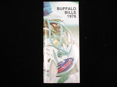 1976 Buffalo Bills NFL Media Guide