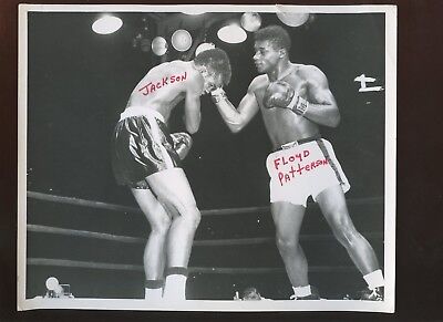 1955 Floyd Patterson vs Jackson 8 X 10 Photo