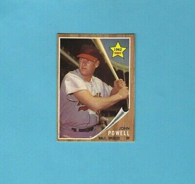 1962 Topps #99 Boog Powell Baltimore Orioles Rookie Baseball Card Ex/Mt oc pmk 