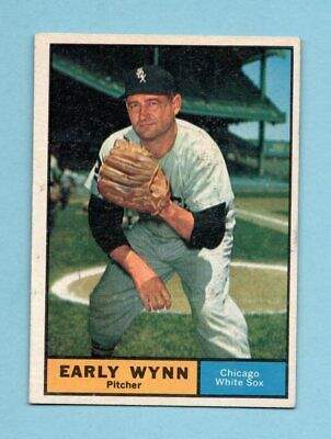 1961 Topps #455 Early Wynn Chicago White Sox Baseball Card EX+ - Ex/Mt 