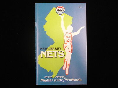 1977-78 New Jersey Nets Media Guide